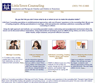 Tablet Screenshot of littletowncounseling.com